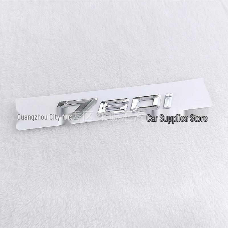 Neuer BMW 7er Heckklappen-Logo-Aufkleber für 730Li, 735Li, 740Li, 760i
