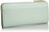 LANVIN en Bleu Luxembourg Large Zipper Long Wallet [New Color] Women's Wallet with Bill Compartment and Card Slots, Large Capacity, 480112, Mint