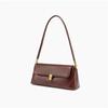 Textured Fashion Retro Baguette Underarm Bag Versatile Shoulder Messenger Bag Trendy