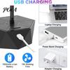 Easy-carry Fly Repellent Fan Tabletop Portable 360 Degrees Rotation USB/Battery Powered Retractable Lightweight Adjustable Pole Physical Mosquito for