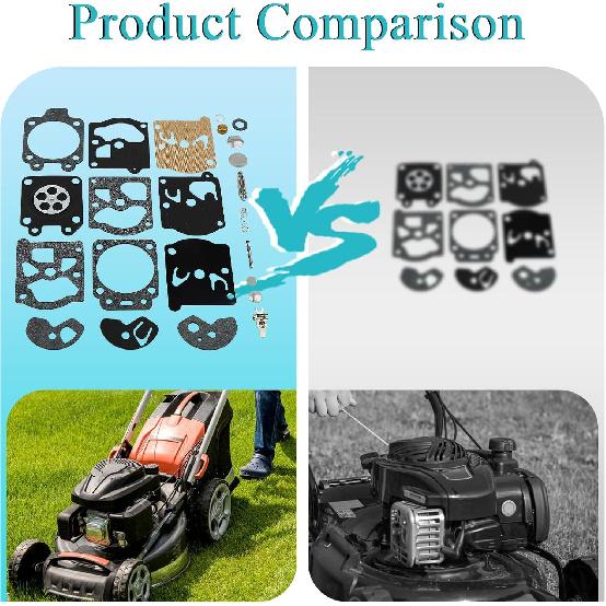 Pack of 3 Carburetor Repair Kit for Walbro K10-WAT WT391 WT20 WT3 WT309 WT310 WT324 WT379 Chainsaw Trimmer Weedeater Leaf Blower