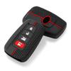 Silicone Car Key Case Cover Protector For Toyota Highlander Corolla Prius RAV4 Camry Avalon C-HR GT86