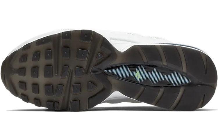 Nike Air Max 95 LV8 Weiß Blaue Glasur Schwarz GS BQ7218-100