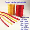 Red Chinese Knot Weaving Cord