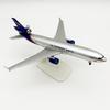 20cm MD11 Plane Model Aeroflot Scale Aircraft Replica Alloy Material Miniature Airplane with Wheels Authentic Collectible Gift