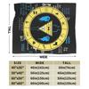 Gravitys Falls Bill Cipher Blanket Flannel  Super Warm Throw Blankets for Bedding Couch Bedroom Quilt
