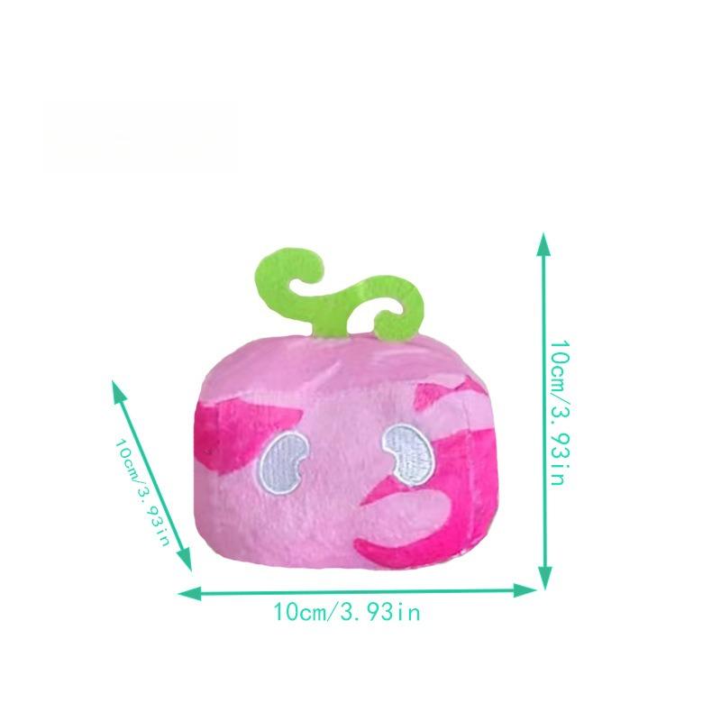 Cute Devil Fruit Plush Toy Soft Stuffed Doll Anime Game Character Gift For Kids Birthday Christmas Present Popular Collectible