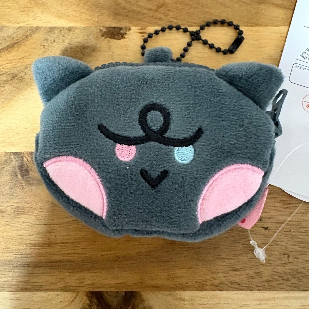 [USED] ATEEZ Pop-Up MD Face Mini Pouch Key Ring Wooyoung