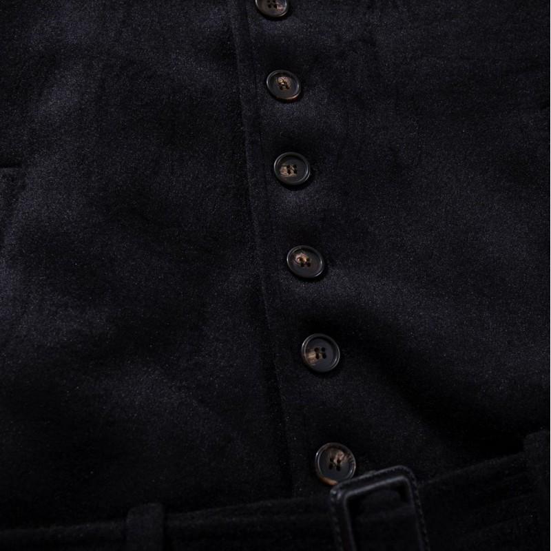Ανδρικό/Γυναικείο Ρετρό Streetwear Μπουφάν με Αποδομημένο Σχέδιο Κουμπιών Χαλαρή Εφαρμογή Καθημερινό Εξωτερικό Ρούχο