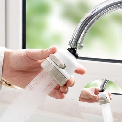3 Modes Aerator Faucet Water Saving Filter High Pressure Spray Nozzle 360 Degree Rotate Flexible Aerator Diffuser