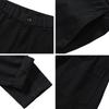 CLOR Pure Cotton American-Style Cargo Pants for Men, Spring And Summer Style, Trendy Loose Straight-Leg Trousers, Casual Pants CM04 Black Size M