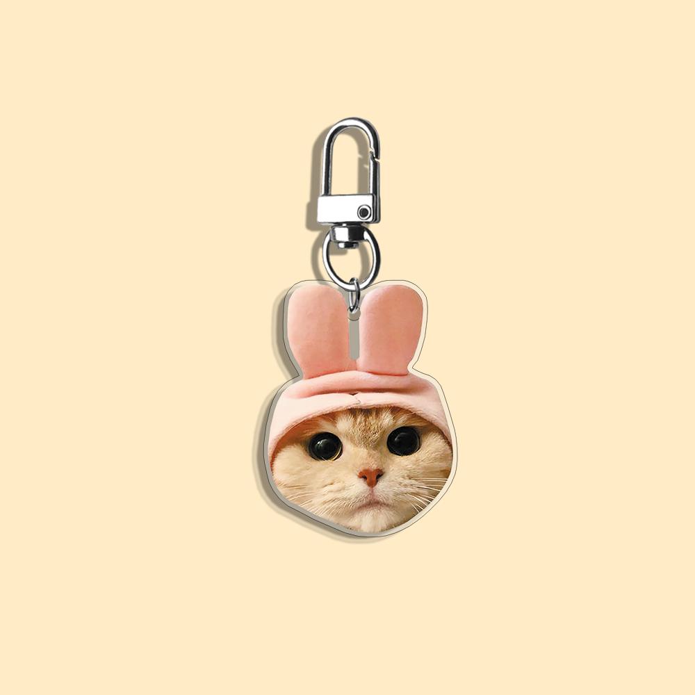 Funny Cat Keychain Student Gift Bag Women's Bag Cute Things Gift For Best Friends Cartoon