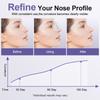 Newly Upgraded EMS Nose Shaper Sculpting Massager Clip Silicone Pulse Technology Lift-Up High Bridge Beauty Nose Tool