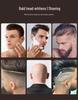 Men's Dual-Net Electric Shaver for Dry/Wet Use with Whitening Function