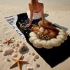 Eichhörnchen Träume Unter Mondlicht Strandtuch, Super Weiche Mikrofaser, Geschenk für Sie/Ihn, Geburtstag, für Pool, Strand, Reisen, Heimdeko Fan Geschenke