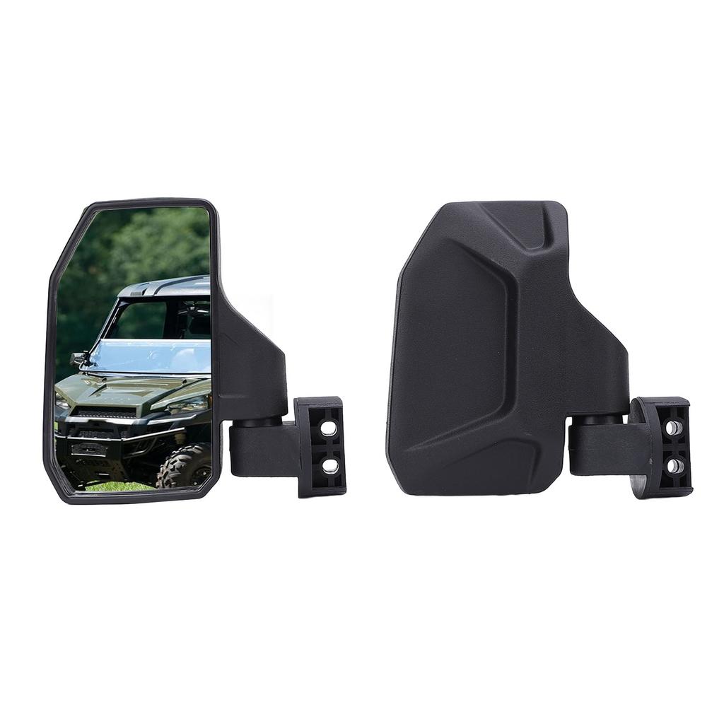 UTV Side Mirror Foldable Adjustable Clear Visibility Stable Structure Rear View Mirror Replacement for Polaris RZR XP Turbo Pro 900