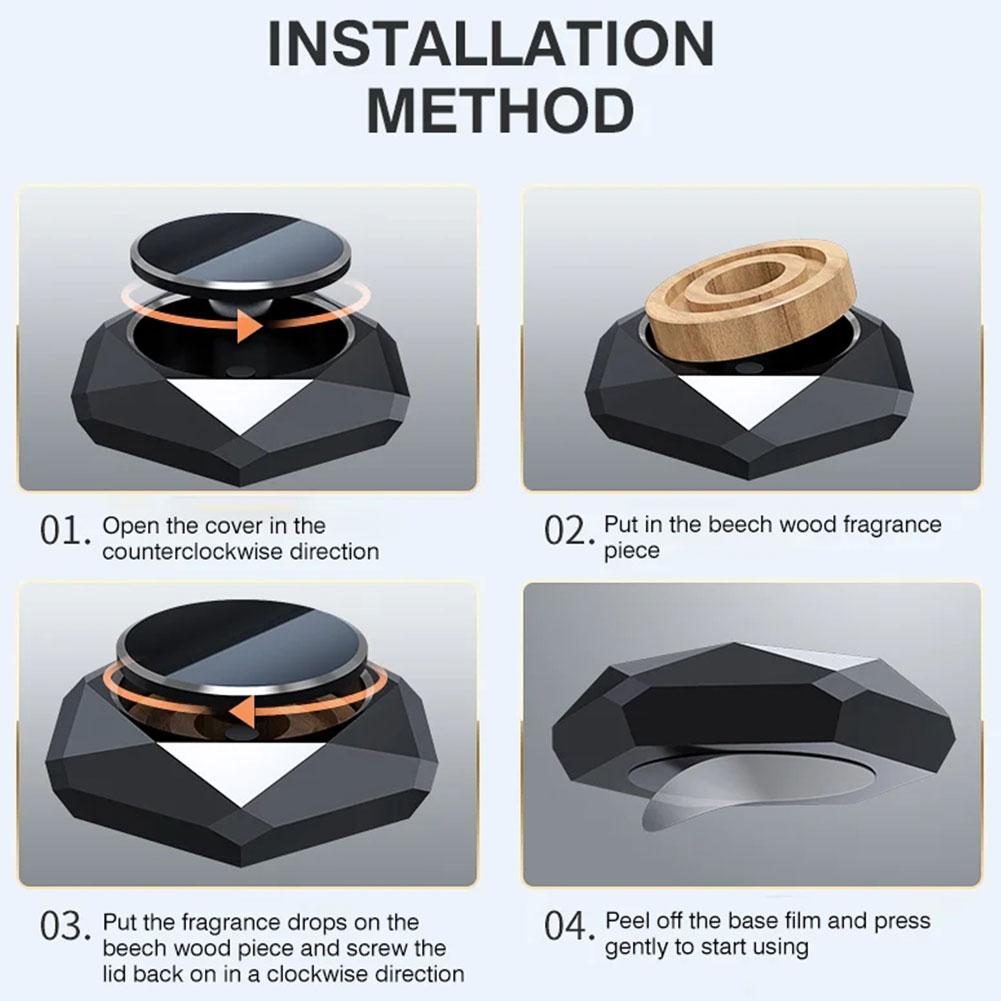 2024 New Car Aromatherapy Air Freshener High-End Car Perfume Men Women Lasting Light Fragrance Ordor Removal Car Accessories