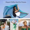 Chiffon Scarfs for Women Lightweight Scarf Shawl Fashion Scarves Sunscreen Shawls for Ladies