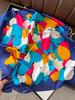 Low-key luxury womens headscarf is a must-have for spring and summer Imitation silk printed square scarf is fashionable 2024