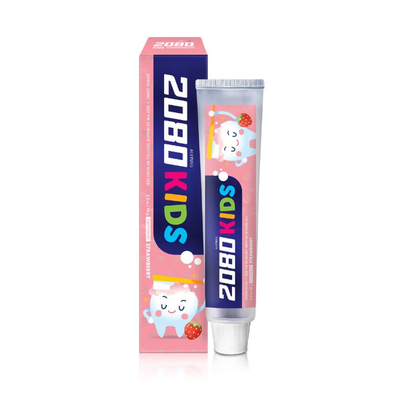 Aekyung 2080 Kids Strawberry Toothpaste