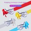 Auto Otočné Letadlo Větrné Malé LED Světlo Dekorace Letadla Styling Auta Ozdoby Kola Motocykl Jízdní Kolo Dekorace