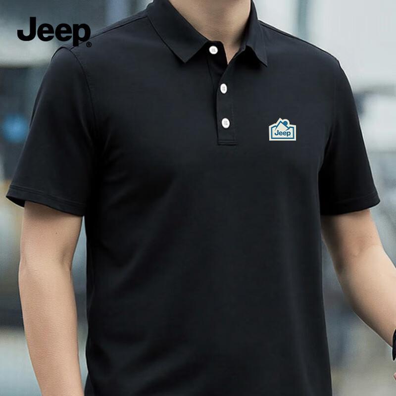 JEEP Men s Quick-Dry Cooling Short Sleeve Polo Shirt 2XL