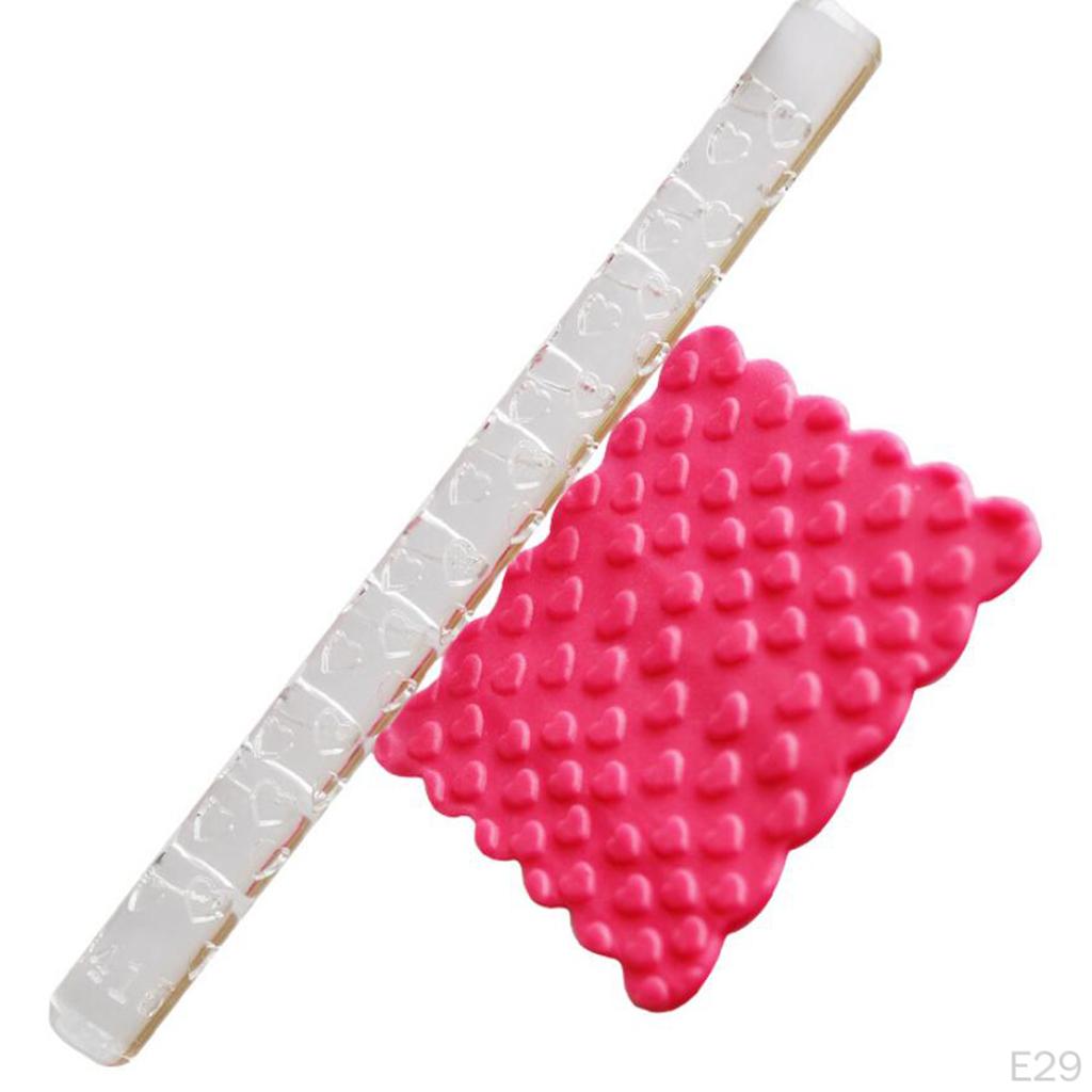 Rolling Pin, Embossing Pin with Various Pattern for Homemade , Pastry, Dessert
