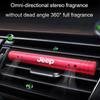 Car Aromatherapy Stick Air Conditioning Vent Solid Perfume For Jeep TRAILHAWK COMMANDER LIBERTY Wrangler Lanyard Car Accessories AJS1