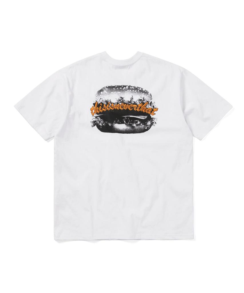 THISISNEVERTHAT Hamburger Tee White