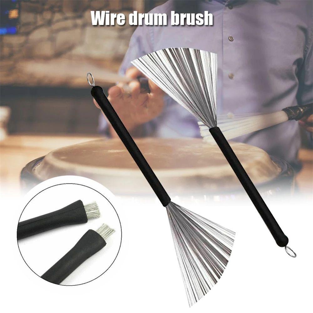 Tool Retractable Sticks Percussion Part Musical Cleaner Music Cleaning Sticks Brush Drum Brushes