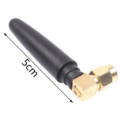 2,4G Wifi Bluetooth rádiová anténa 2,5Db Gain Sma samec zástrčkový konektor pravý úhel