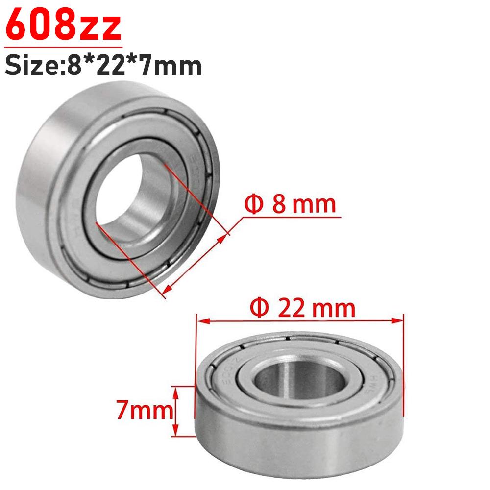 Ball Bearings 687zz 6900zz 625zz 685zz 608zz 623zz 626zz 688zz Deep Groove Miniature Bearings For Scooter 3D Printers Bearings