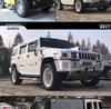 Hummer H2 Hood Mount Lighting: Remote Control Spotlights