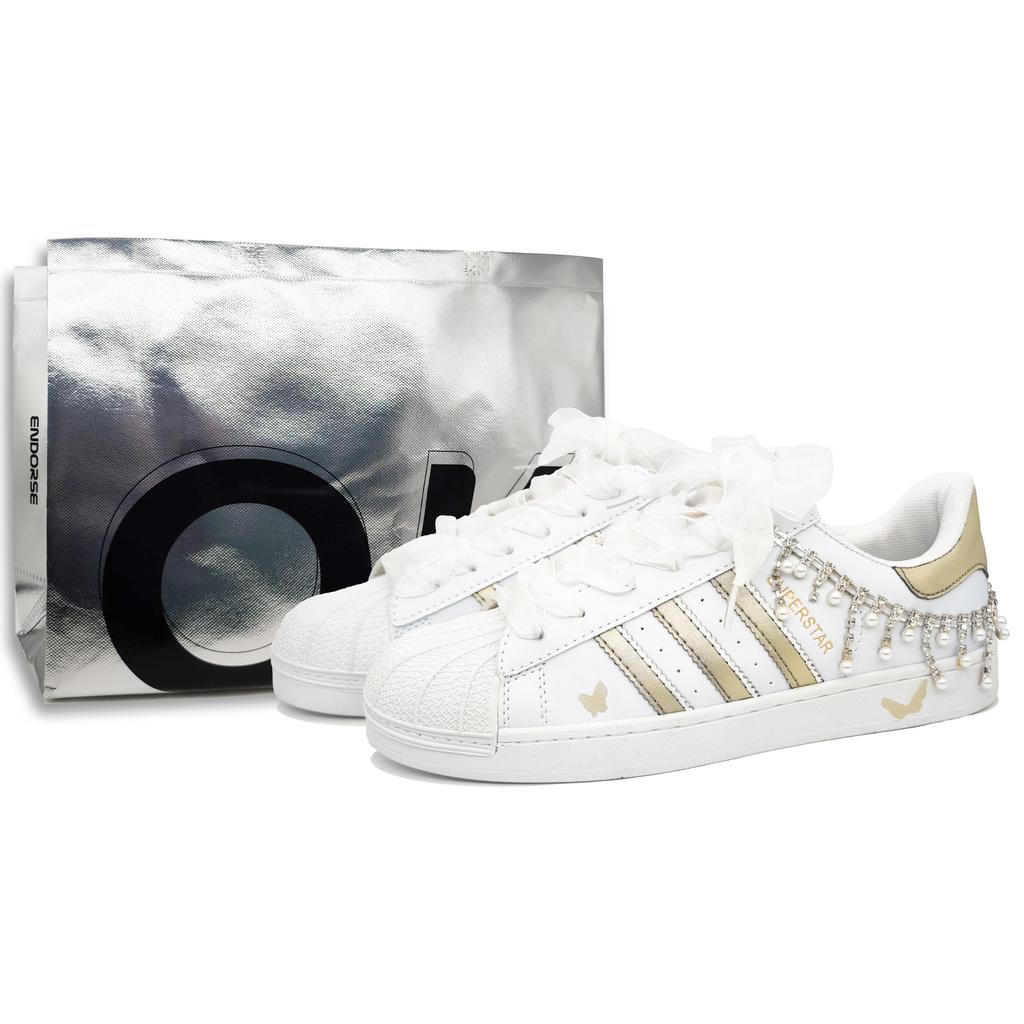 Adidas Originals Superstar 2 Low top Skateboard Shoes Unisex IH8659(Team400-)