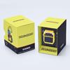 Casio Digital Watch with Collaboration Model Biomass Resin Yellow X Overseas Model 8-Digit Calculator, PAC-MAN CA-53WPC-1B, Band, Unisex, Black,