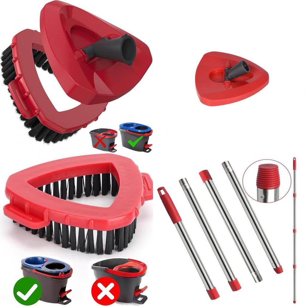 Household Mop Brush Replacement Head For Bathroom And Floor Cleaning