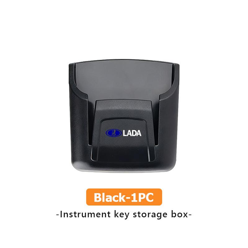 Car Key Holder Adhesive Remote Control Box Dashboard Door Side Storage Case For Lada Largus Priora Vesta Niva Samara Kalina 4x4 WW20