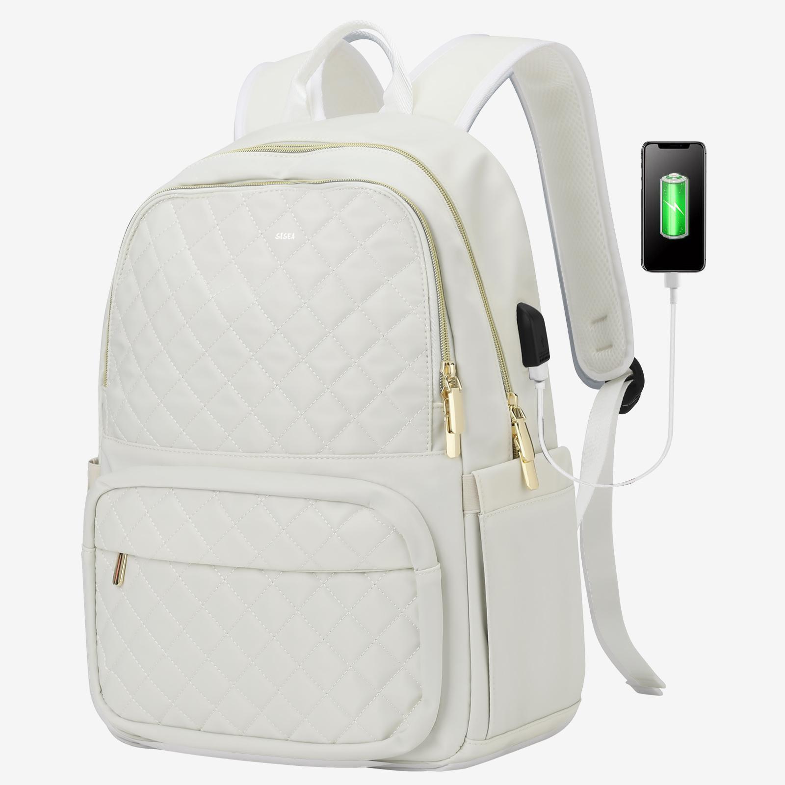 

Рюкзак для ноутбука для женщин, сумка для компьютера, повседневные рюкзаки для ноутбуков, для работы, путешествий, деловых поездок, рюкзак для колледжа, практичный подарок