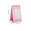 2025.9-2026.12 Compact Desk Calendar Minimalist Small Desktop Monthly Planner Office Home School Mini Calendar Notepad