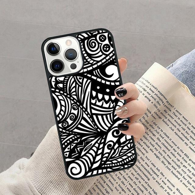 Polynesian Mix Phone Case For iPhone 17 Air 16 Pro Max 15 14 Plus 12 13 Soft Bumper Shell Cover Coque