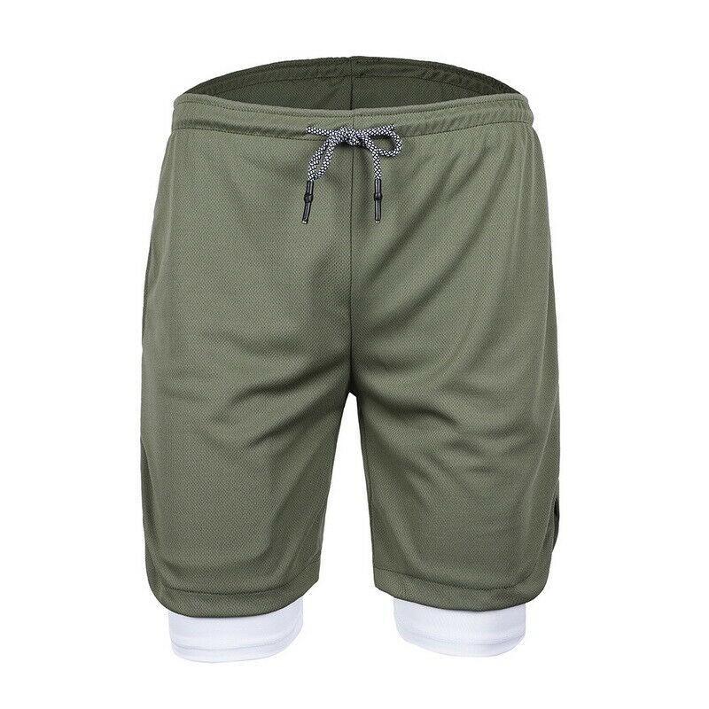 Men's Gym Fitness Bodybuilding Jogging Sport Shorts Casual Pants With Secure Pockets For Enhanced Convenience