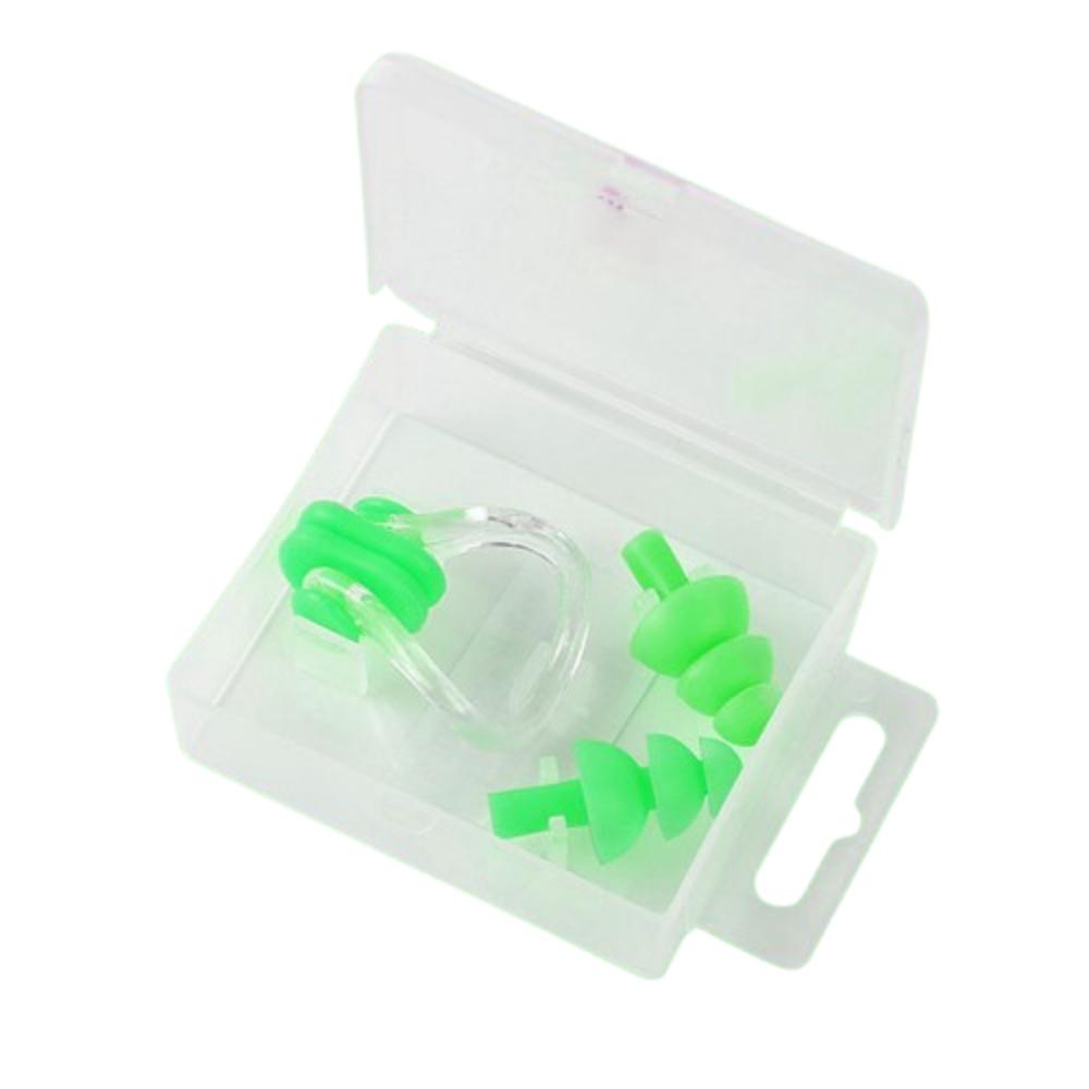 Silicone Swimming Earplug Nose Clip Soft Nose Protector Clip Silicone Noise Earplug Children
