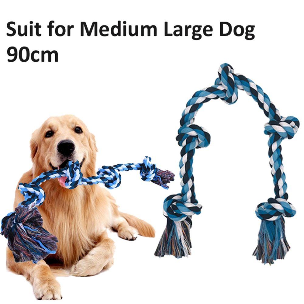 Large Dog For Aggressive Chewers Tug Bite Dog Rope Toys Pet Supplies Chew Toy Teeth Cleaning Toy