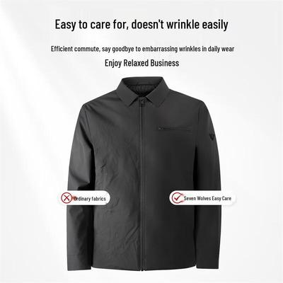 Men's Fall/Winter Padded Collar Jacket