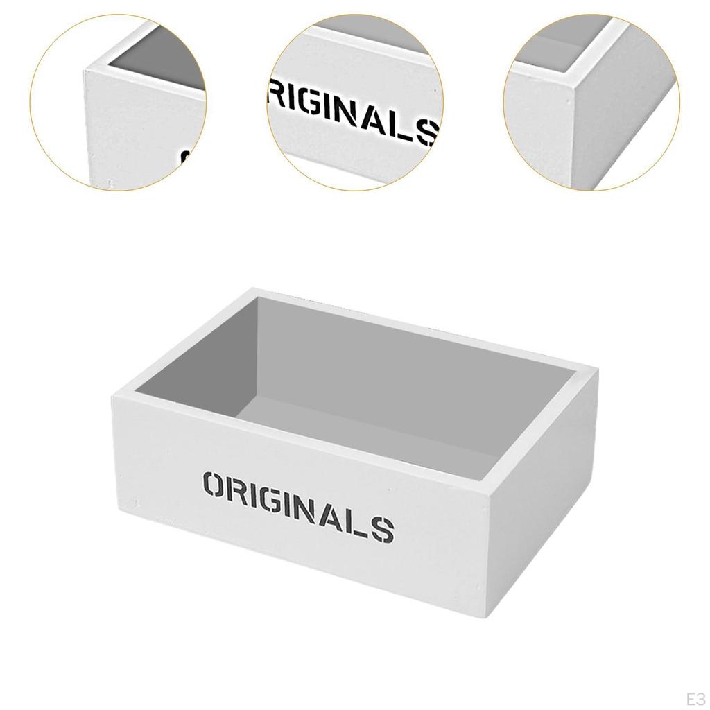 Elegant Wooden Storage Box for Jewelry And Makeup Organization