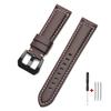 Handmade Cowhide Watch Band 18mm 20mm 22mm 24mm Vintage Top Grain Genuine Leather Watch Strap Business Replacement Bands for Men