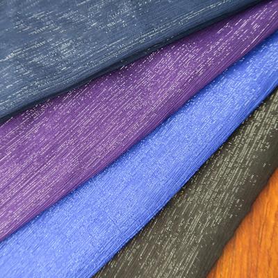1/2M Transparent Glossy Silky Organza Fabric Shimmer Sheer Fabric Shiny Crepe Fabric For Diy Sewing Dress Ancient Hanfu Costume
