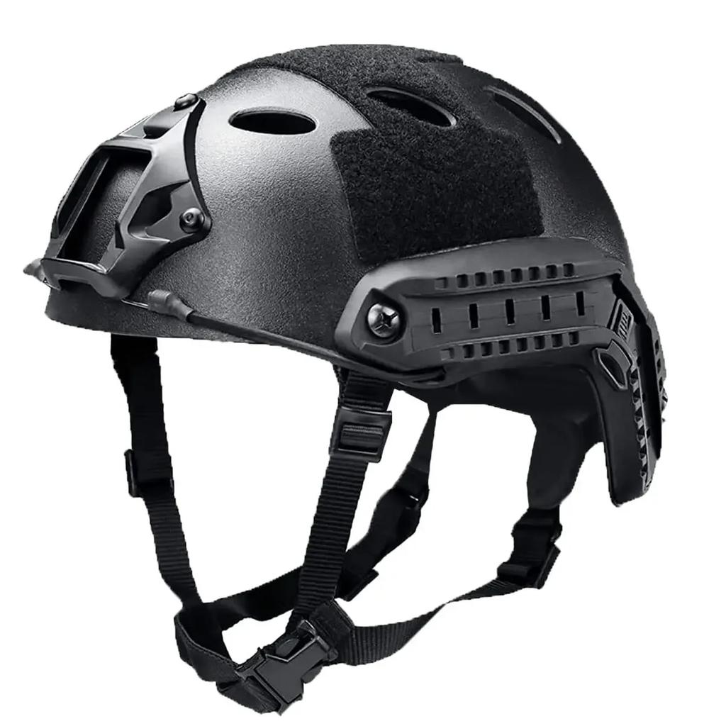 Casco FAST Airsoft Casco MH ABS Nuovo Ispessito Esterno PJ Tiro con Pistola ad Aria CS Equipaggiamento Protettivo per adulto