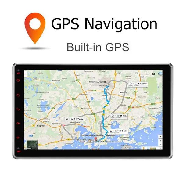 Universal Android 10.1 2Din Car Stereo Autoradio Car Doble Din BT FM Android Radio GPS Navi WiFi Touch Screen Multimedia 10.1" Touch Head Unit in-Dash