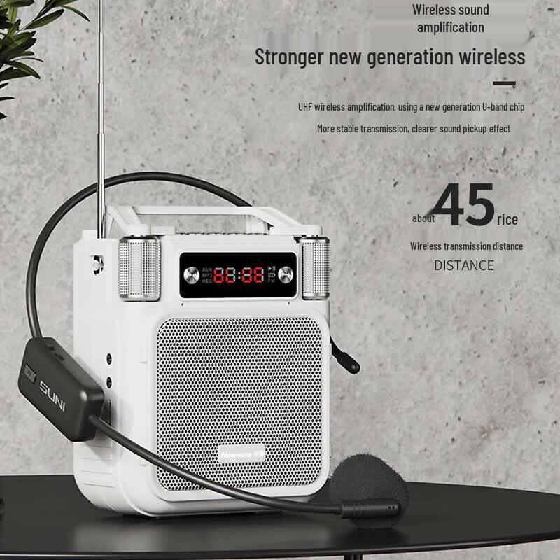 Newman MS19 Wireless Voice Amplifier with Handheld Microphone (CN Version)